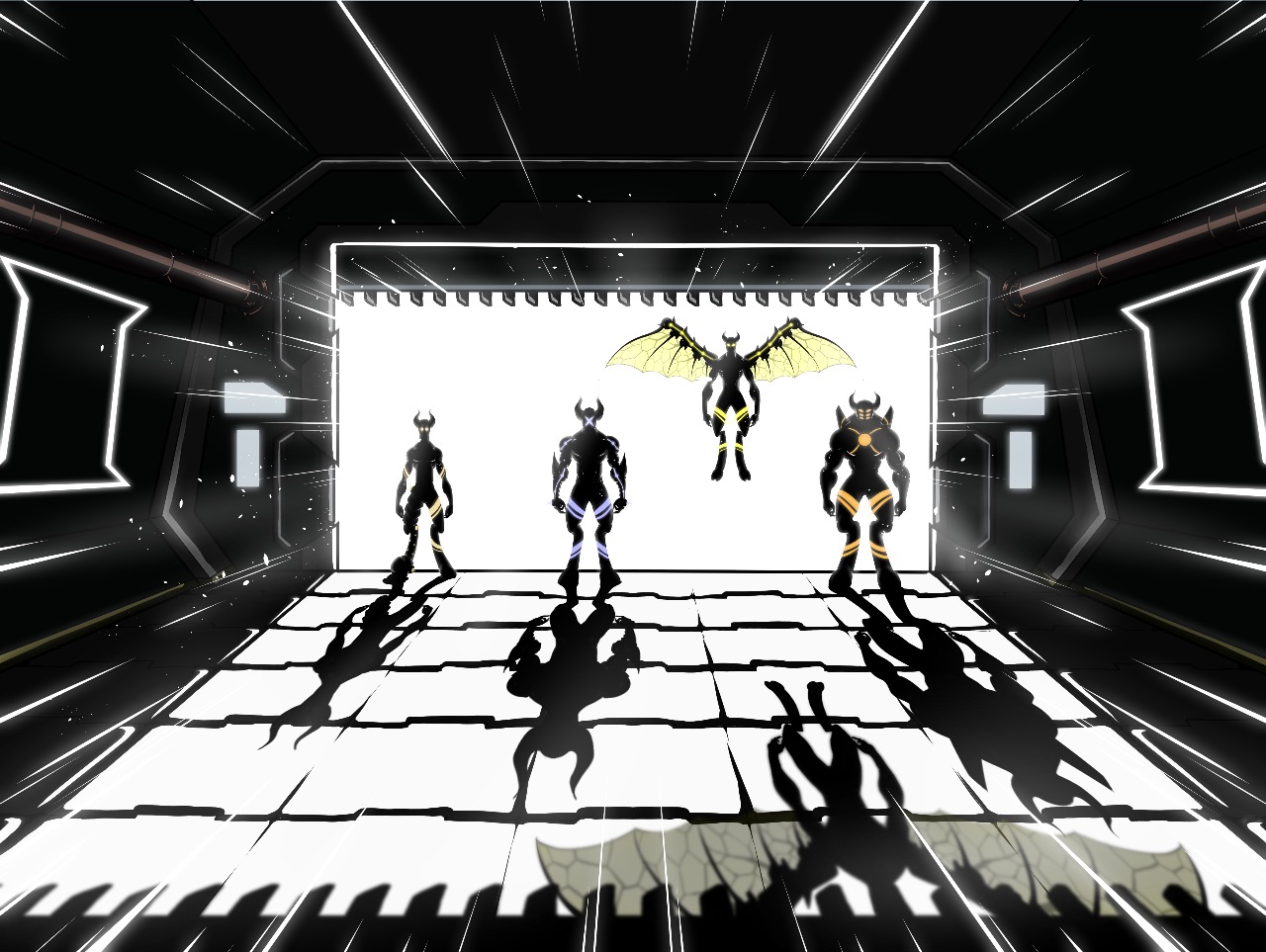 Power of Bombs Hero Background